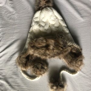 Pom Pom beanie from old navy in beige